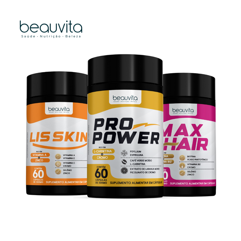 LIS SKIN + PRÓ POWER + MAX HAIR