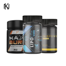 MAX BURN + LIPO SLIM PLUS + INIBPOWER BLACK